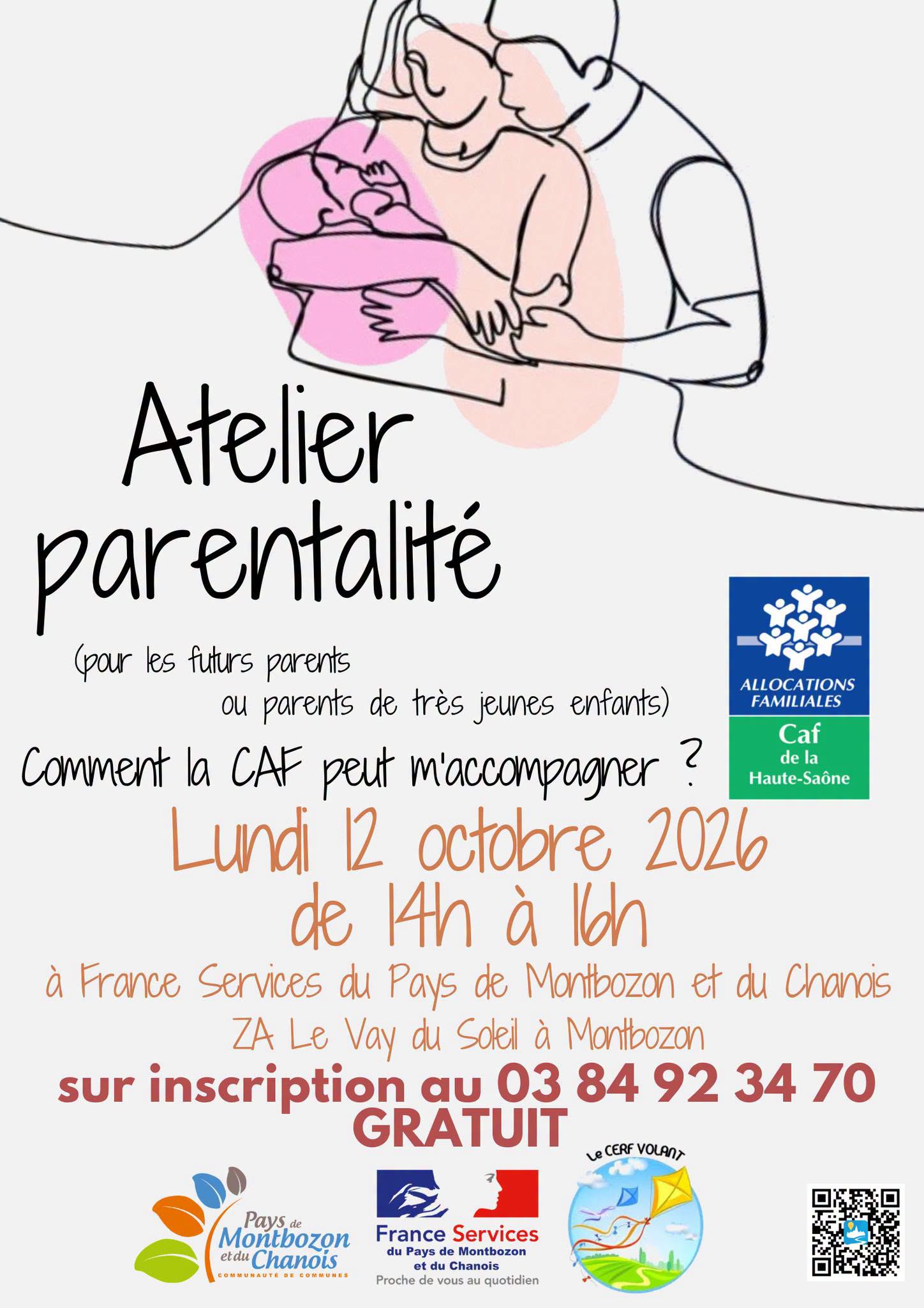 Atelier parentalité à Montbozon