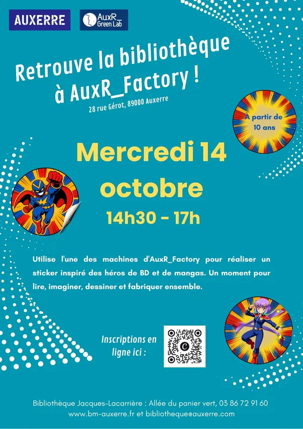 Les bibliothèques à la AuxR_Factory