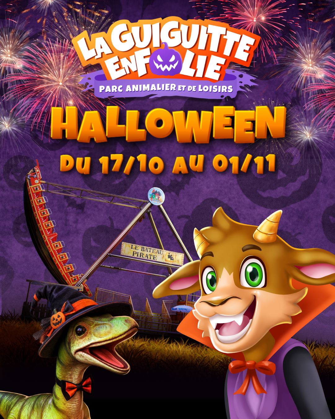 Halloween à la Guiguitte en Folie à Filain