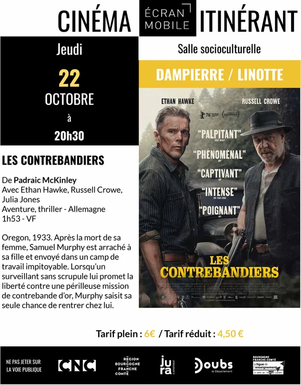 Cinéma à Dampierre sur Linotte