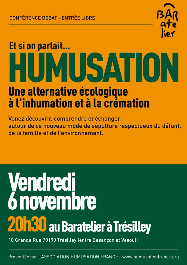 Conférence au Baratelier à Trésilley