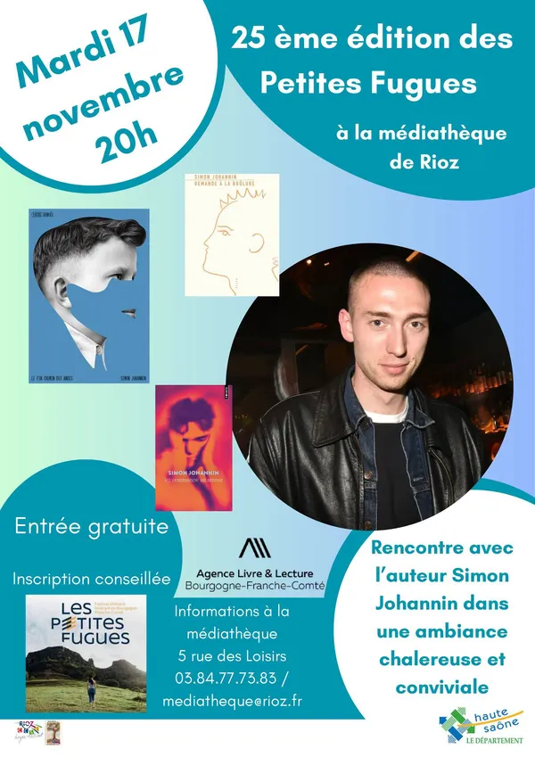 Rencontre à la médiathèque à Rioz