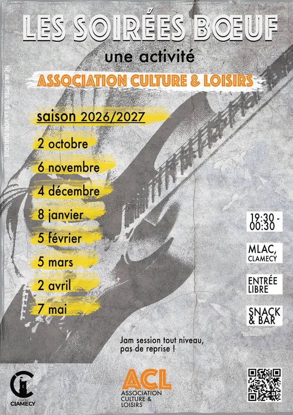 Les Jams / Soirées Boeuf à Clamecy