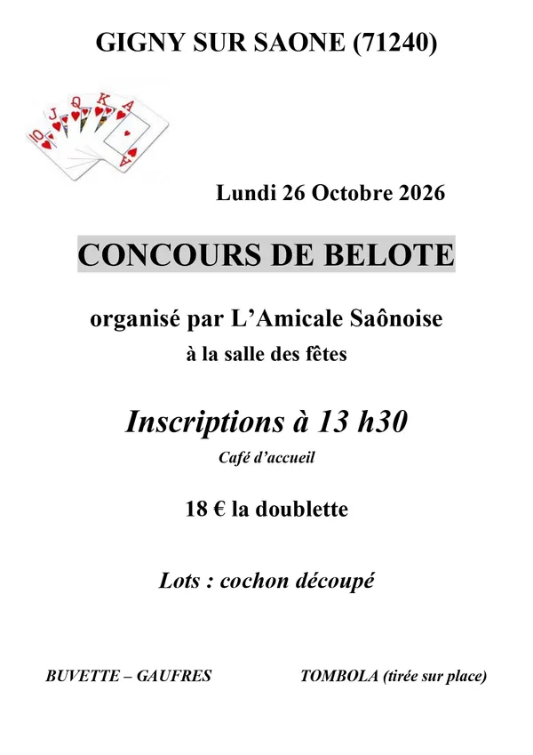 Concours de Belote