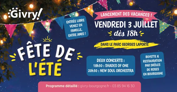 Fête de l'été à Givry