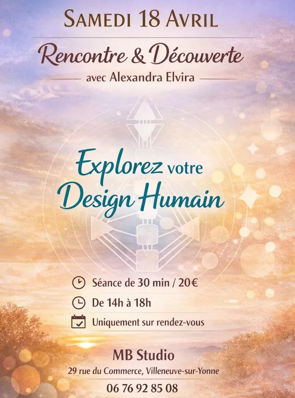 Explorez votre Design Humain avec Alexandra Elvira