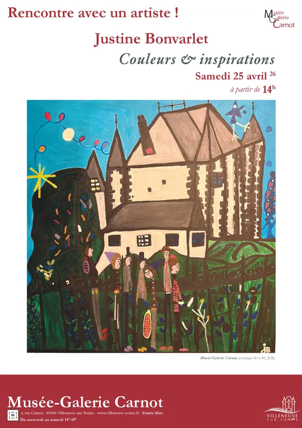 Rencontre avec Justine Bonvarlet