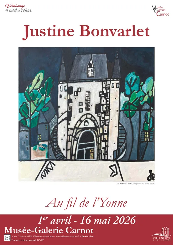 Au fil de l’Yonne par Justine Bonvarlet