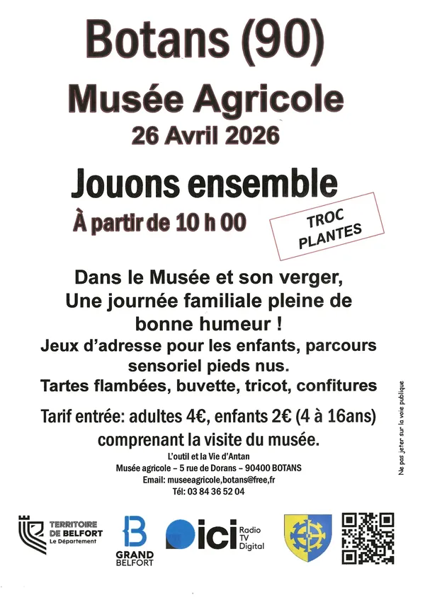 Jouons ensemble - journée familiale