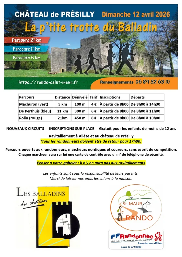 La p'tite trotte du Balladin