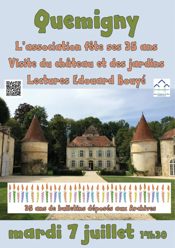 Festivités au château pour les 35 ans de l'association