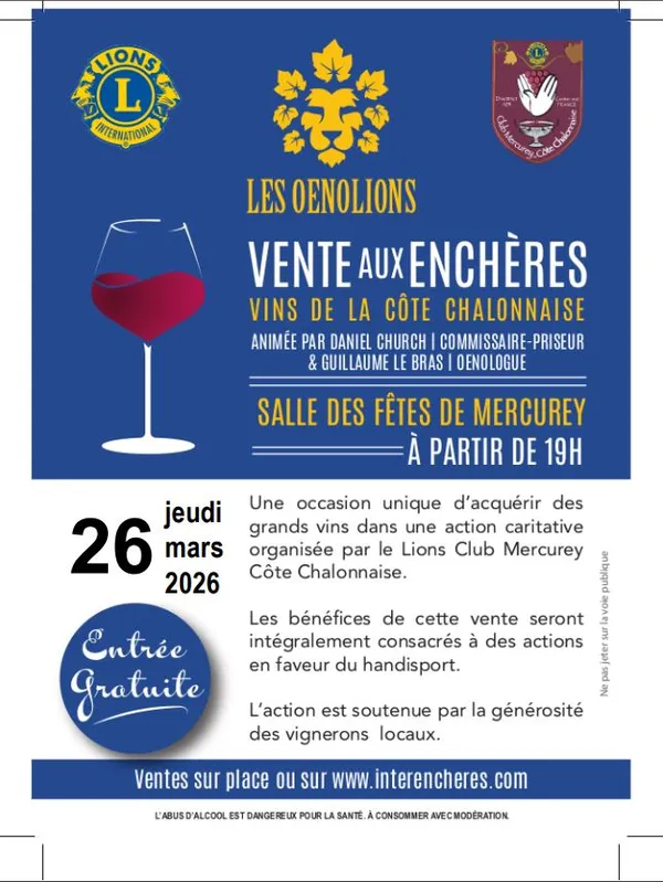 Les Oenolions 2026