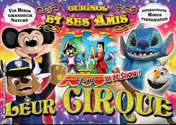 Le Grand Spectacle de Marionnettes au cirque