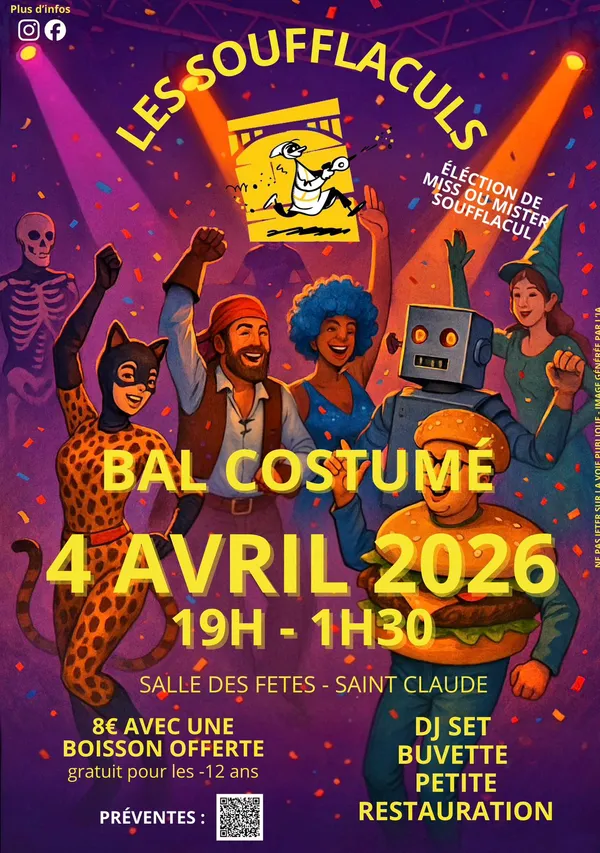 Les soufflaculs - Bal costumé 