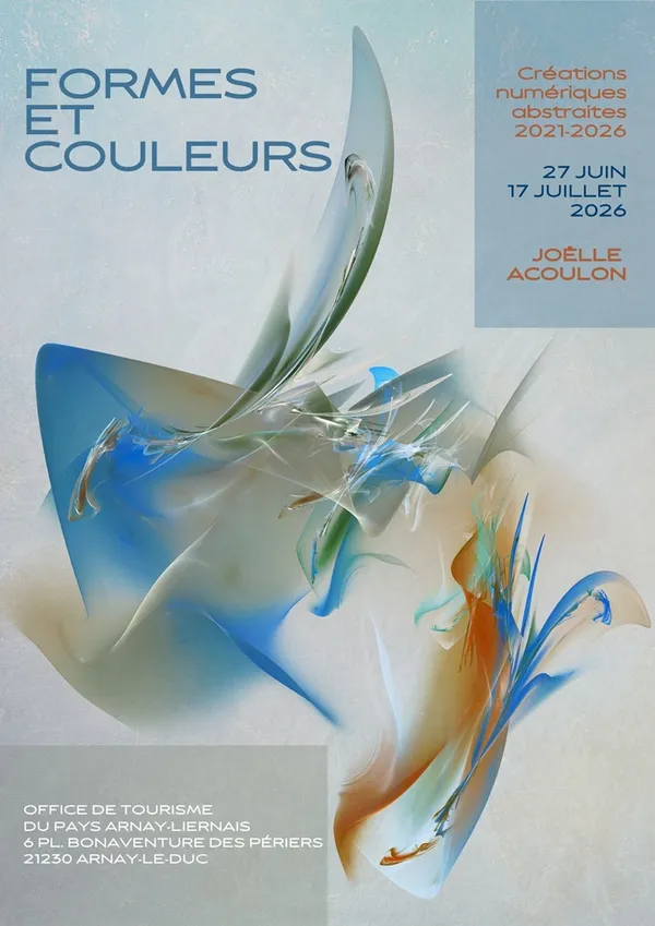 Exposition "Formes et couleurs" par Joëlle Acoulon
