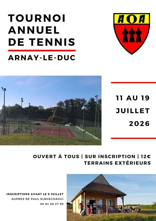 Tournoi annuel de tennis