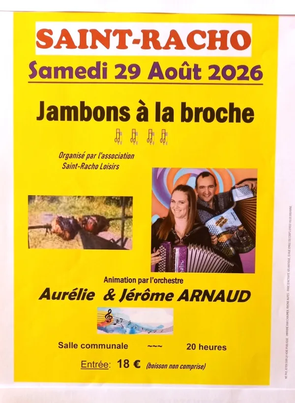 Soirée dansante "Jambons à la broche"