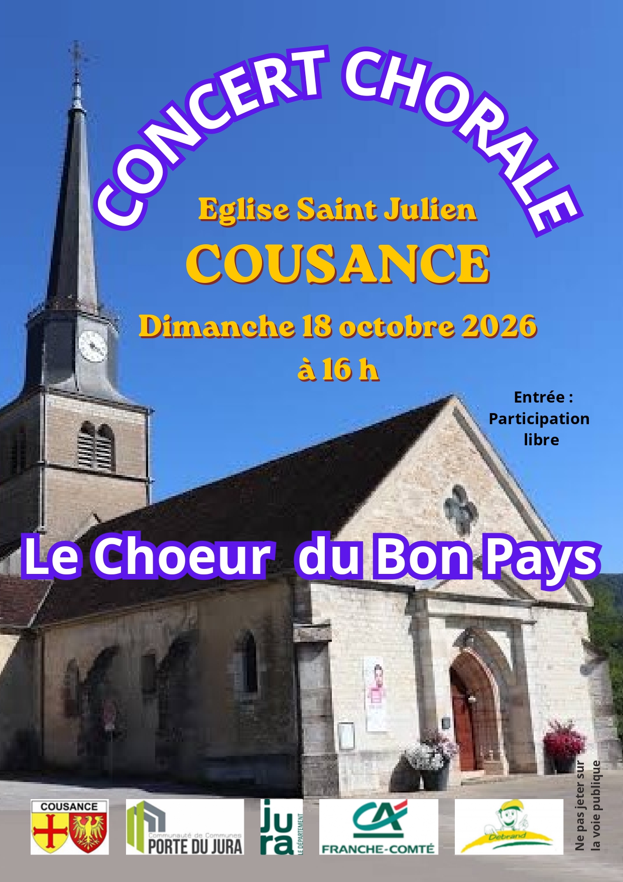 Concert chorale