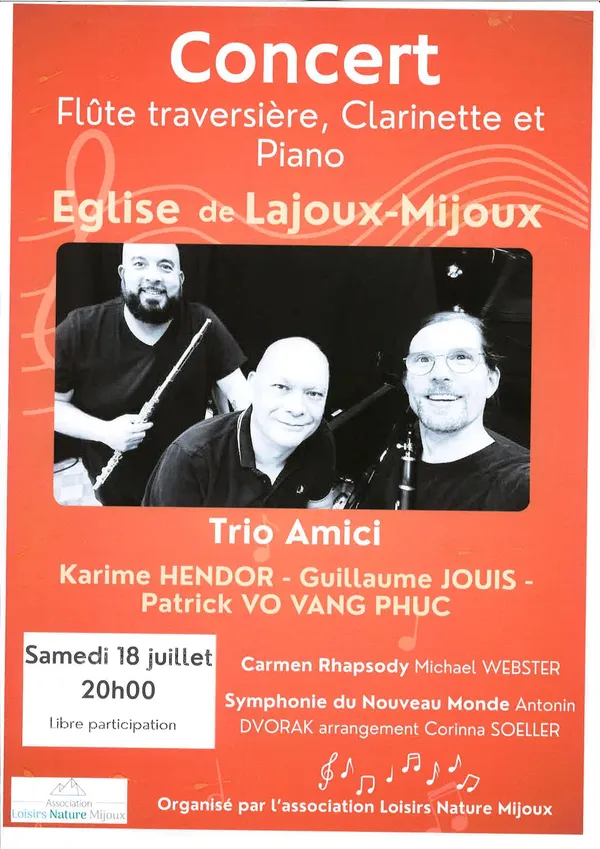 Concert : Trio Amici