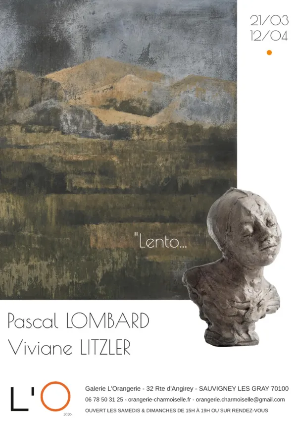 Exposition Pascal Lombard et Viviane Litzler Peintures & Sculptures