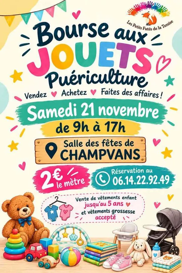 Bourse aux jouets puériculture
