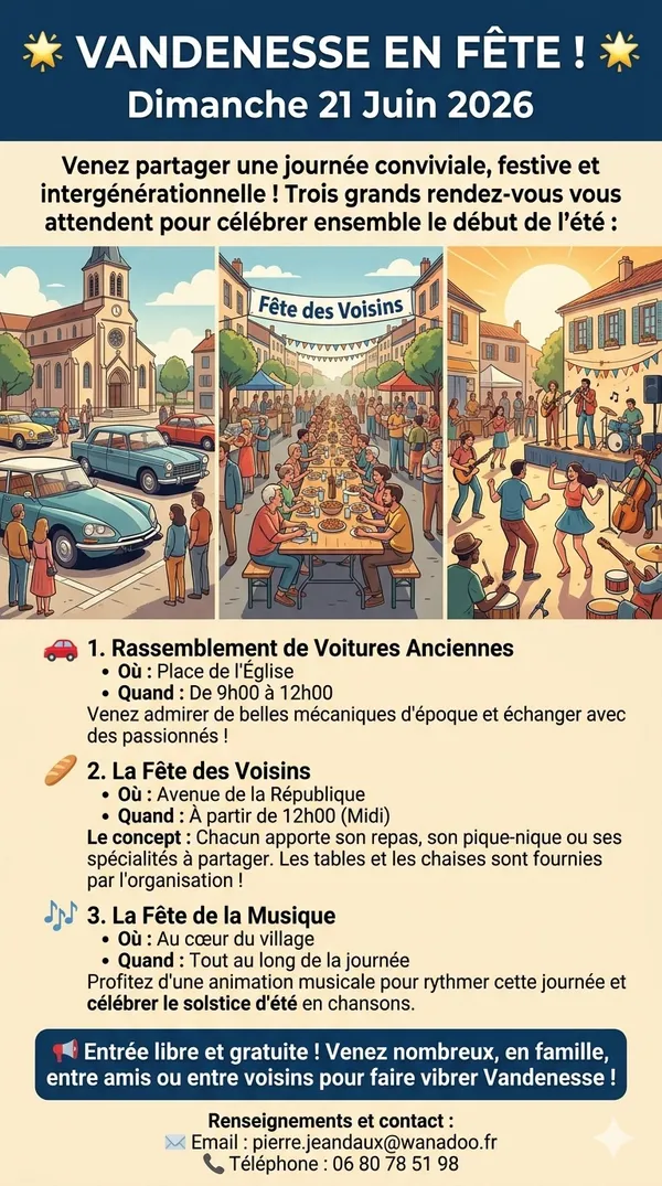 Vandenesse en Fête