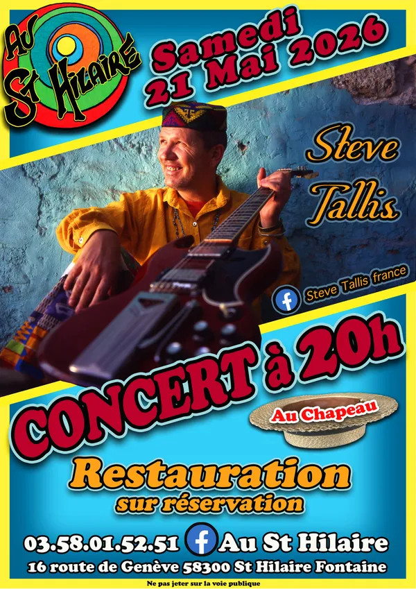 Concert - Steve Tallis