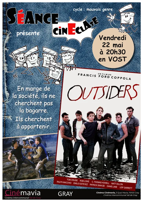 CinEclate présente le film Outsiders