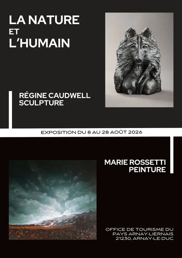 Exposition "La nature et l'humain" par Régine Caudwell et Marie Rossetti