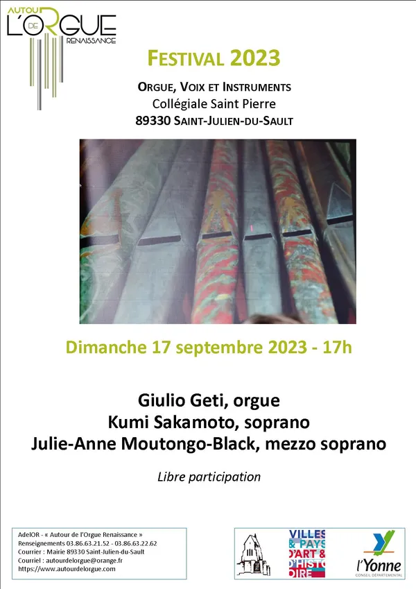 AdelOR - Récital solo 13 juil 2026 - St-Julien-du-Sault