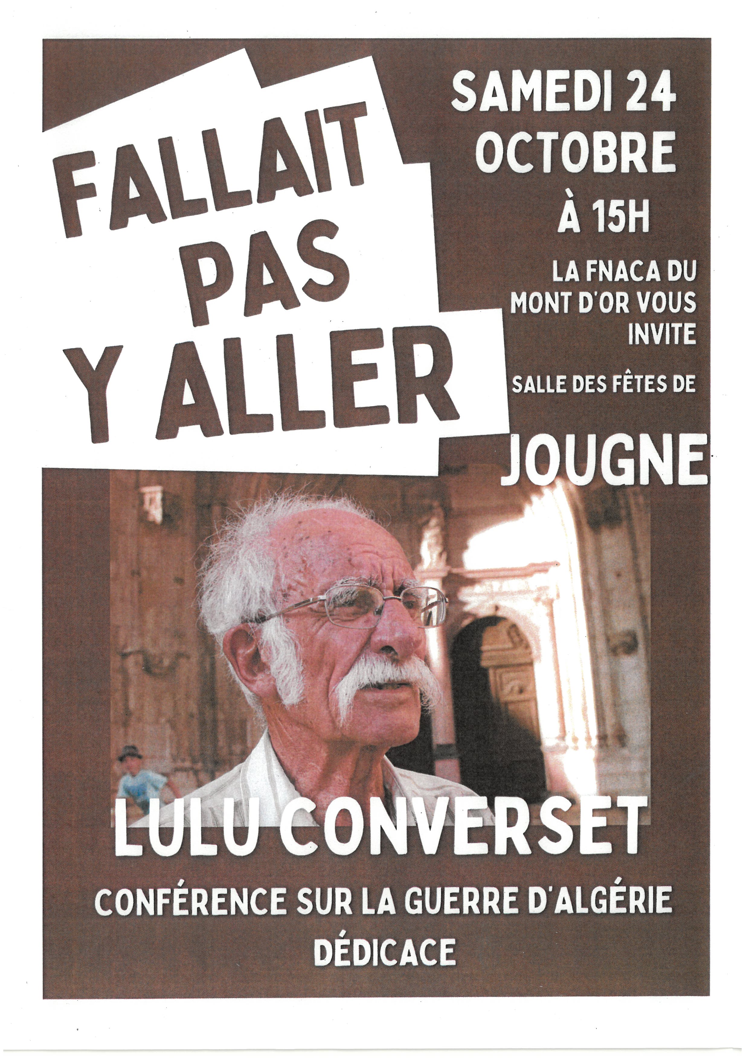 Conférence - la guerre d'Algérie