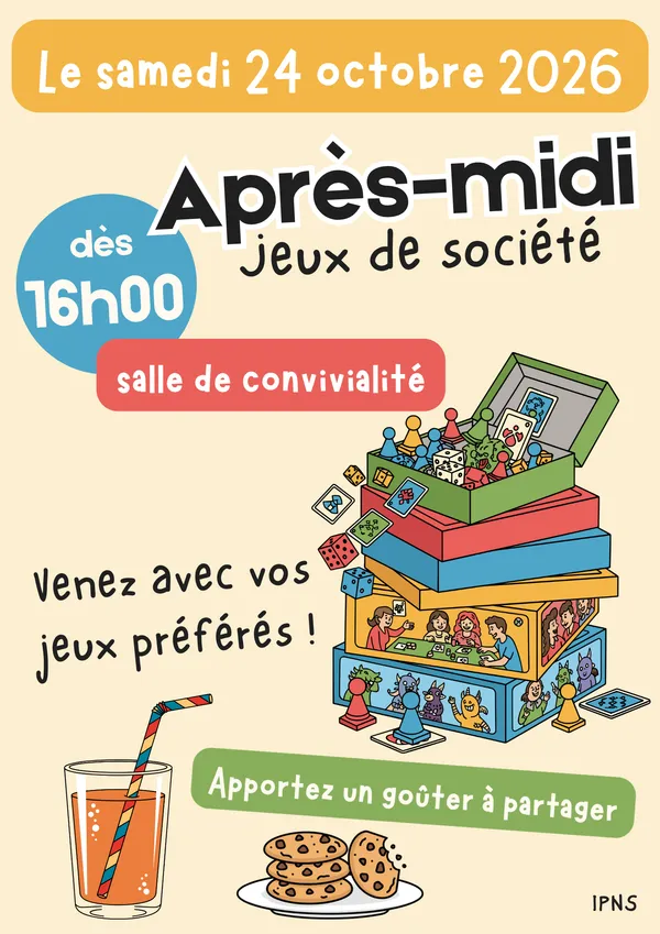 Après-midi jeux de société