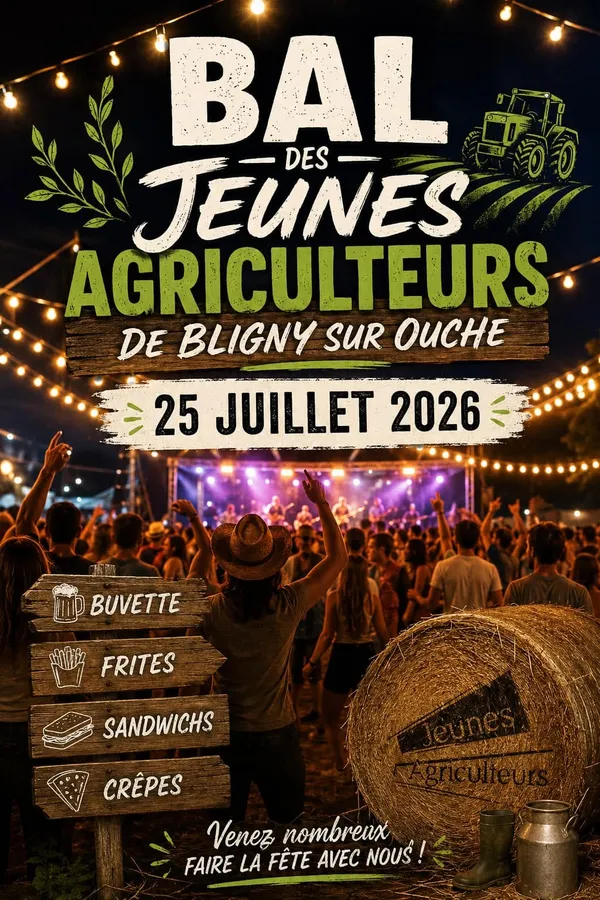 Fête foraine et Bal des jeunes agriculteurs- Bligny sur Ouche