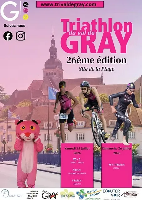 26ème Triathlon de Gray