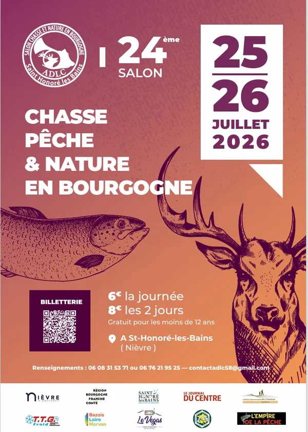24e Salon chasse, pêche et nature en Bourgogne - ANNULÉ