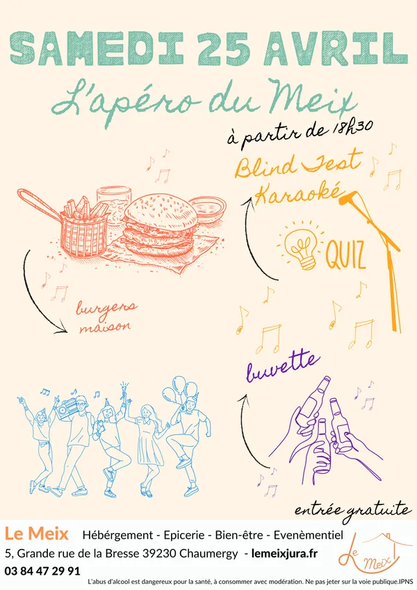 Apéro du Meix Jura