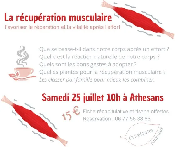 La récupération musculaire