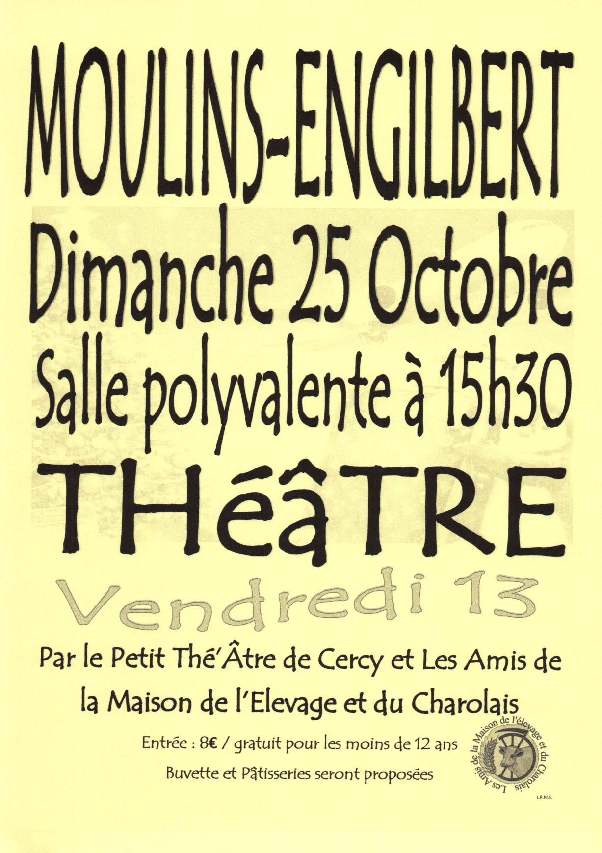 Théâtre : "Vendredi 13"