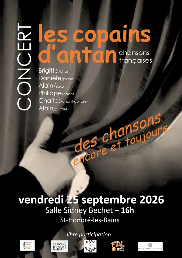 Concert : Les Copains d'Antan