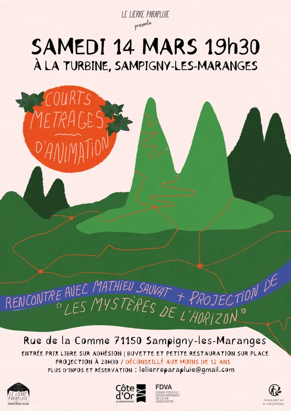 Veillée courts-métrages d'animation + Projection "Les Mystères de l'horizon" et rencontre avec son réalisateur