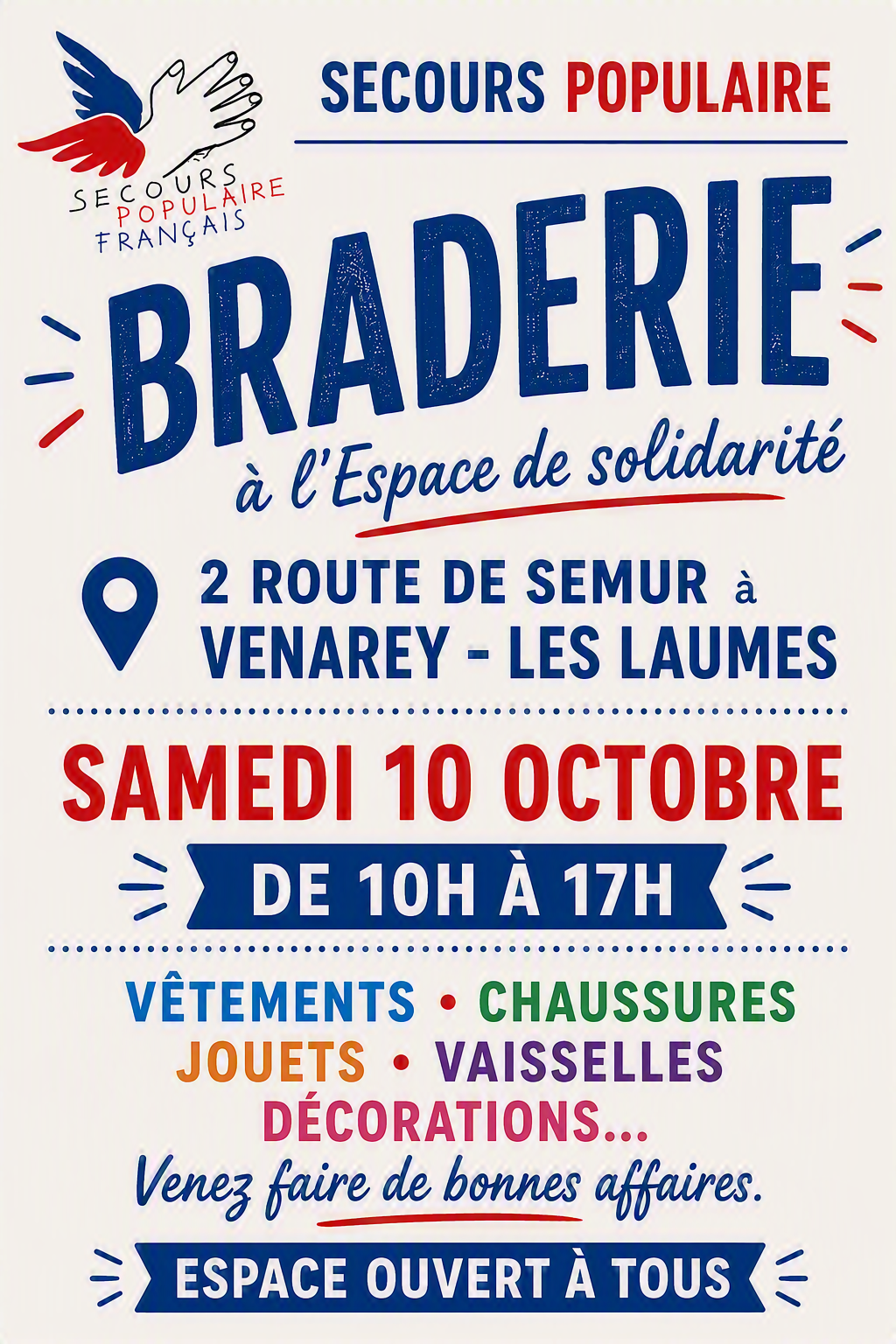 Braderie du Secours Populaire