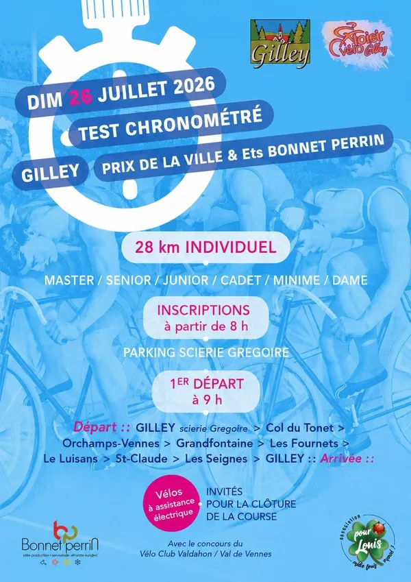 Test chronométré - Prix de Gilley