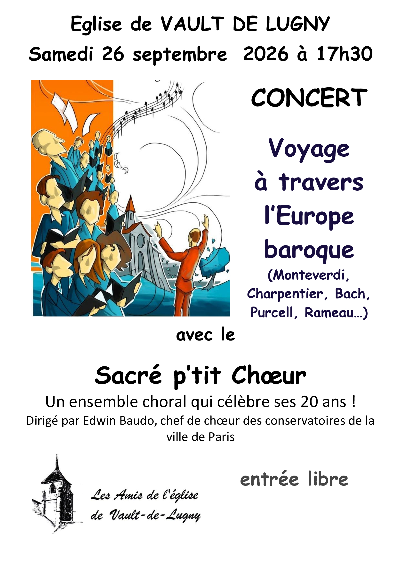 Concert - Voyage à travers l'Europe baroque
