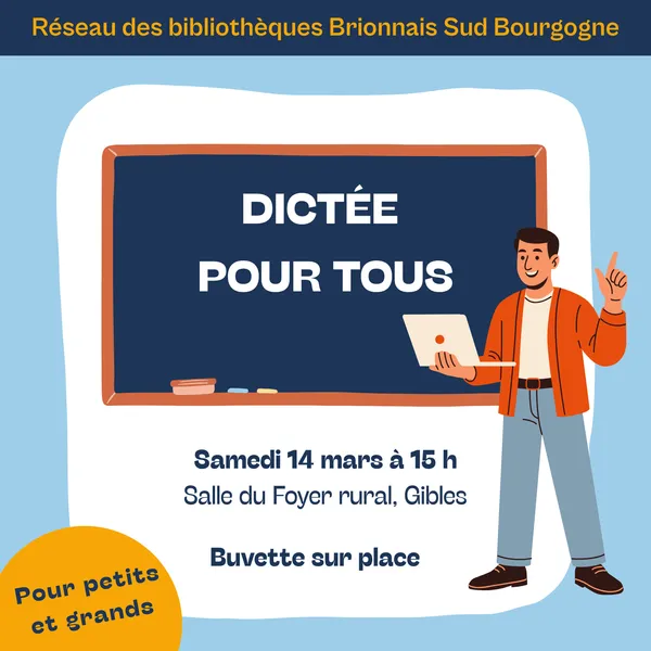 Dictée pour tous à Gibles
