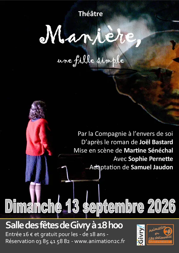 Théâtre : Manière, une fille simple