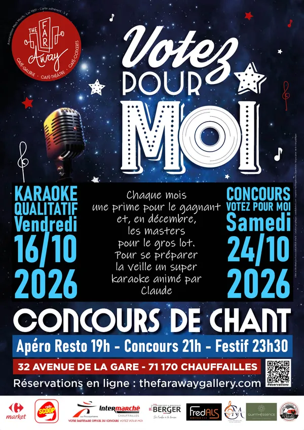 Votez pour moi ! (Concours de chant)