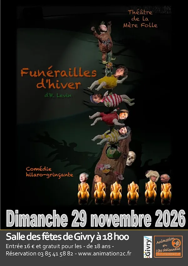 Le Théâtre de la Mère Folle / Funérailles d'hiver d'Hanokh Levin