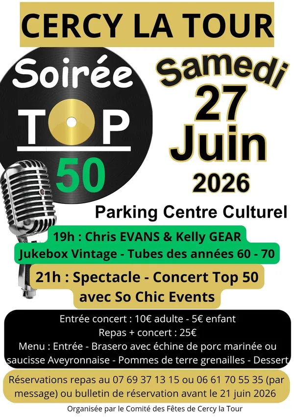 Soirée Top 50