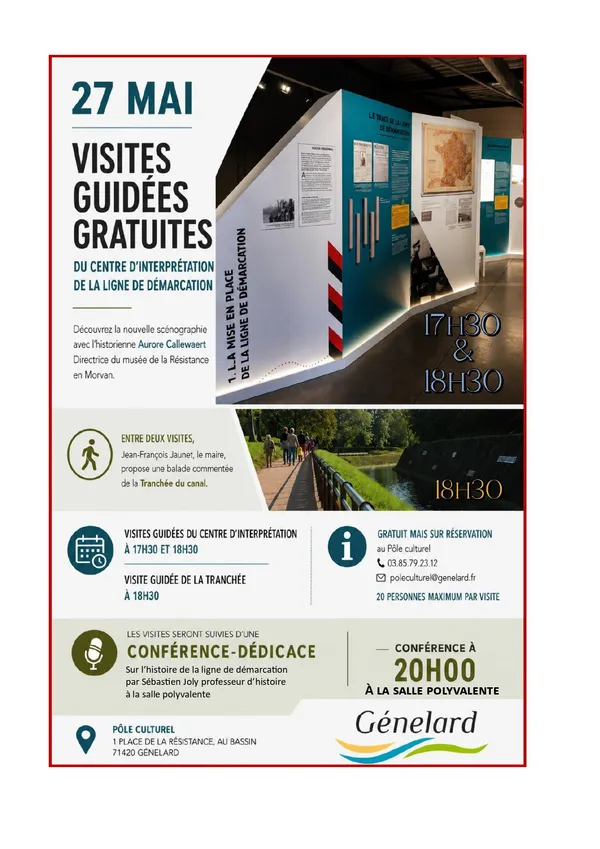 Visites guidées et conférence autour de la ligne de démarcation