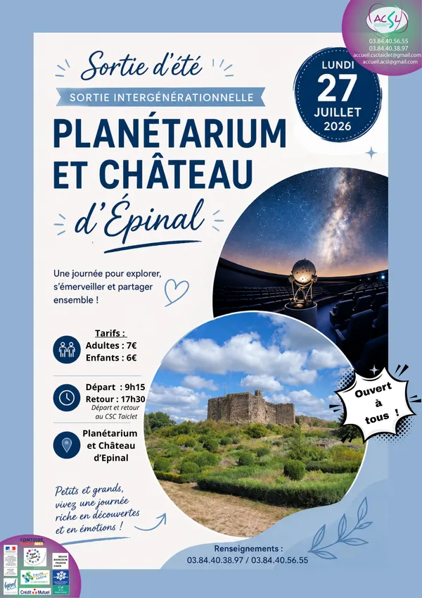 Planétarium et Château d’Épinal